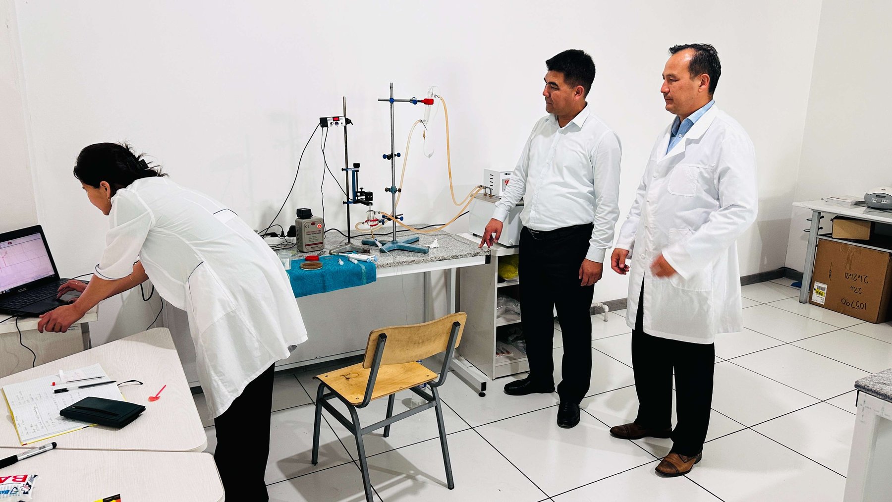 520200-Биология программасынын PhD-докторанты илимий стажировкада